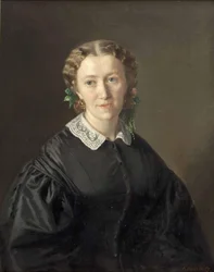 Portret van een dame