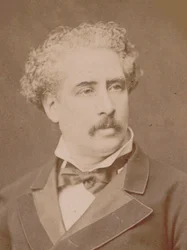 Portret van de componist Olivier Métra 1830-1889, 1870