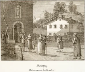 Zondag: Naar de Kerk bij Berchtesgaden
