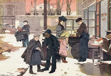 De kastanjeverkoper, in Imagier de l