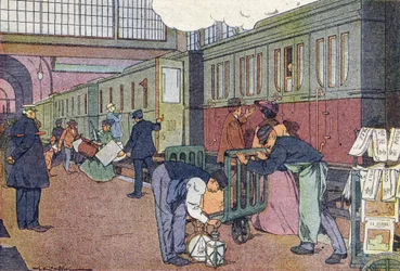 Het station, in Imagier de l