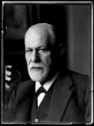 Portret van Sigmund Freud (1856-1939)