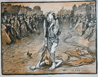 De Gek, ca. 1900 (litho)