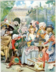 Het koninklijk paleis, onder de conventie, 18e eeuw, ca. 1870-1950