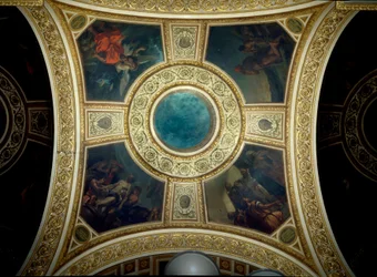 Geschiedenis en filosofie. Koepel van de bibliotheek van de Nationale Vergadering