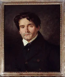Portret van de schilder Louis Riesener