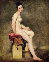 Zittende Naakt, Mademoiselle Rose