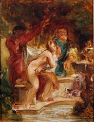 Suzanne in bad