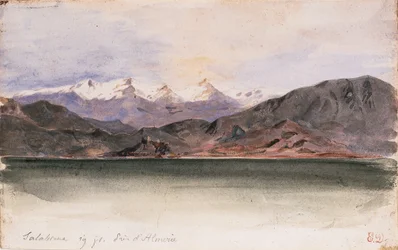 De Kust van Spanje bij Salabrena