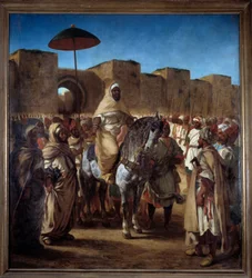De sultan van Marokko Muley Abd Err Rahman