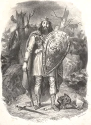 Zonder Titel, gegraveerd door Godefroy Engelmann