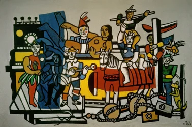 CARNAVALSCÈNE - DE GROTE PARADE - FRANSE KUBISME