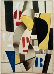 Compositie met letters