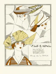 Advertentie voor Verlaine, Modes, Lingerie, Bibelots, pub. 1914