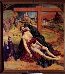 Maagd van Medelijden (Pieta) (1470) Madrid, Prado Museum