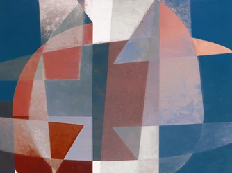 Moderne geometrische compositie
