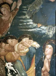 Hemelvaart van Jezus, detail