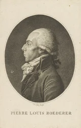 Portret van Pierre-Louis Roederer 1754-1835
