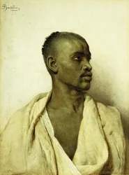 Portret van een Arabische man