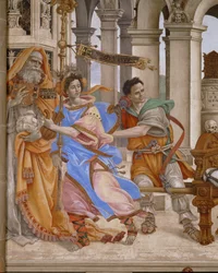 Johannes Evangelist laat Drusiana herrijzen (schilderij)