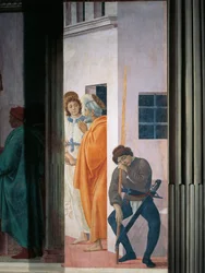 Sint-Pieter bevrijd uit de gevangenis, door Filippino Lippi, fresco