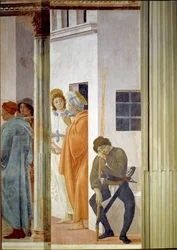Sint Petrus bevrijd uit de gevangenis door een engel
