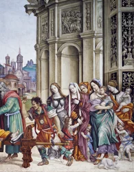 Verhalen van Sint Jan, door Filippino Lippi