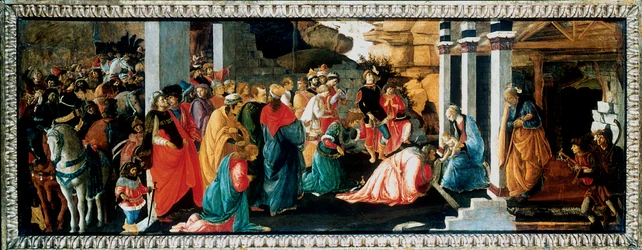 De aanbidding van de koningen, ca. 1470