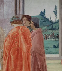 Het Geschil met Simon Mago en de Kruisiging van St. Peter (detail)