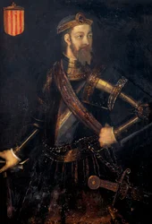 Portret van Ramon (Raymond) Borell I (972-1017), Graaf van Barcelona, Gerona en Ausona