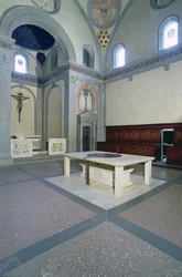 Uitzicht op het interieur, gebouwd ca. 1420-29