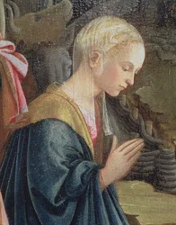 De Geboorte van Christus (detail)