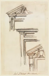 Drie raam- of deurkozijnen