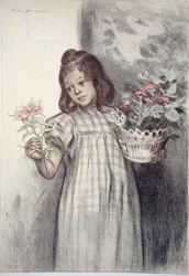 De Bloemenverkoper, uit 