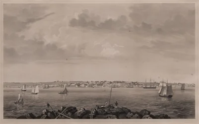 Castine, vanaf Hospital Island