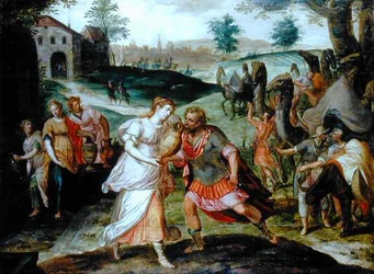 Eliezer en Rebecca bij de bron