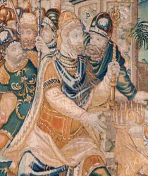 Alexander wordt een kroon aangeboden. 17e eeuw.