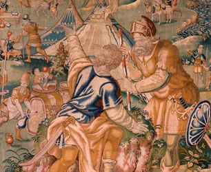 Militair kamp bij de rivier Granikos