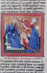 Pagina uit de Legenda Aurea, Brugge, ca. 1400-10
