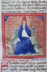 Pagina uit de Legenda Aurea, Brugge, ca. 1400-10