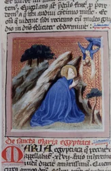 Pagina uit de Legenda Aurea, Brugge, ca. 1400-10