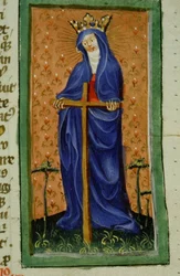 Pagina uit de Legenda Aurea, Brugge, ca. 1400-10