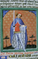 Pagina uit de Legenda Aurea, Brugge, ca. 1400-10