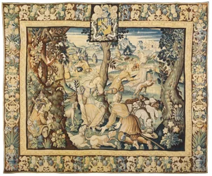 Mythologisch wandtapijt, 1600-50