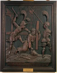 Onze Verlosser Valt terwijl Hij het Kruis Draagt, uit de kapel, ca. 1520