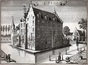 Kasteel Rijsenburg (gravure)