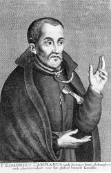 Saint Edmund Campion, van een prent gemaakt door Jacques Neeffs