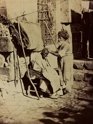 Album Damas et Baalbek: Syrische kapper