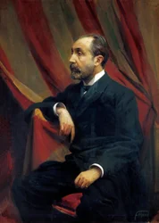 Portret van Bartomeu Robert i Yarzabal (1842-1902), Spaanse arts en politicus