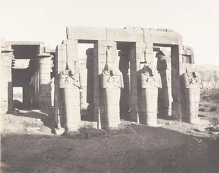 Gournah Thebe, Paleis genaamd het Memnonium